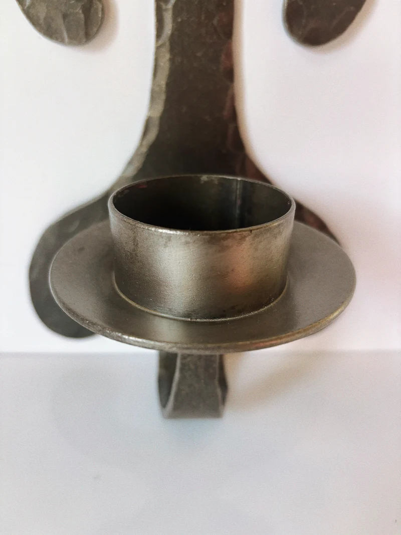 Modernist Scandinavian Wall Candleholder