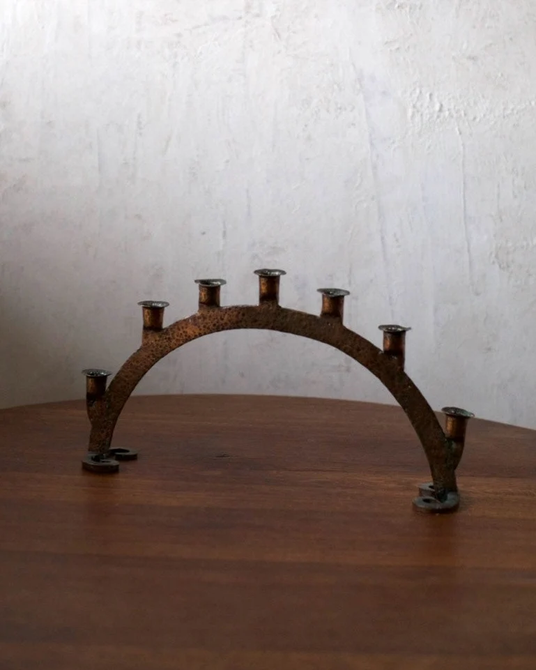 Bronze Candleholder