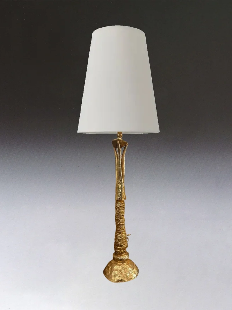 Vintage Bronze Table Lamp base by Pierre Casenove