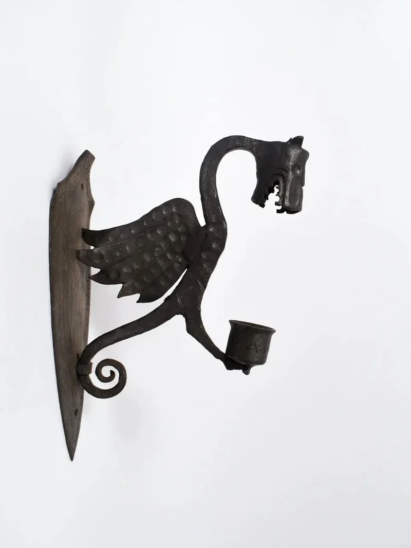 Pair of Mural Candleholders, France, 1960s.