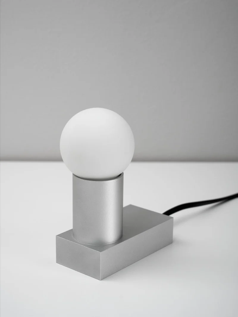 The Orb Aluminium Table Lamp