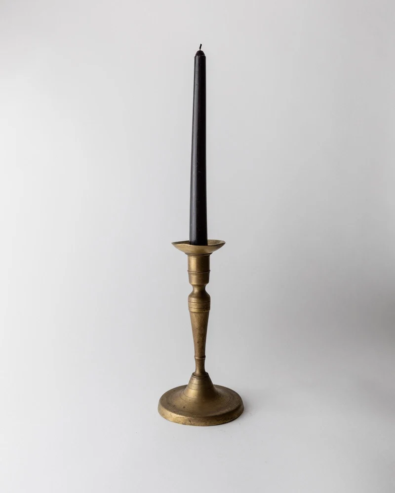 Early 19th Century Brass Candleholder