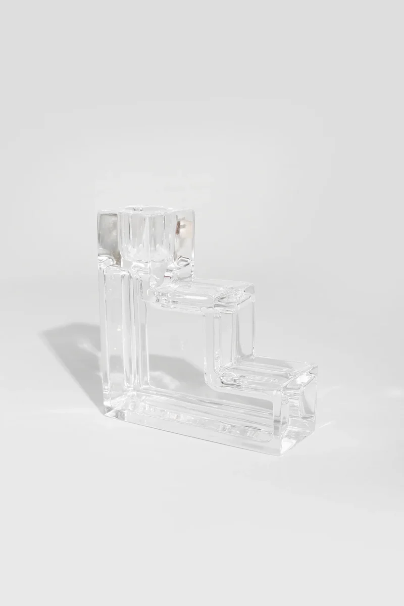 Pristine Table Architecture Candleholders
