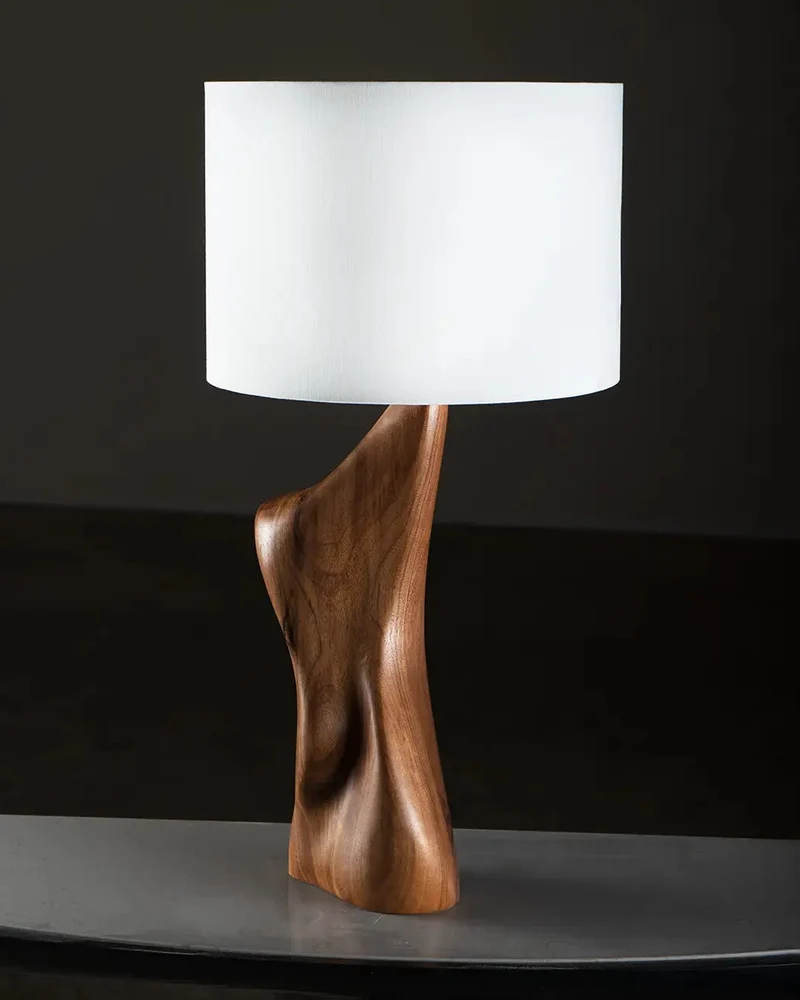Contemporary Table Lamps in Wood - Helen Collection