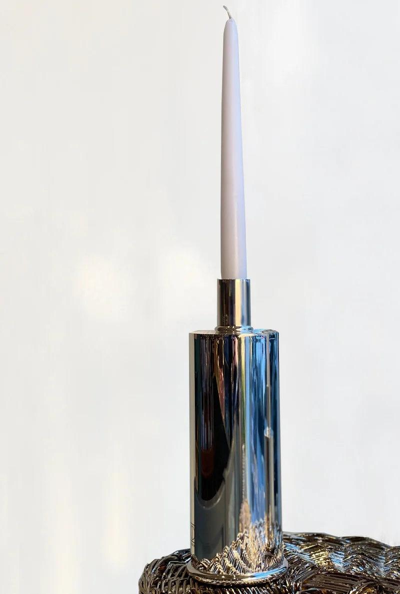 Elegant Candle Holders Silver Plated