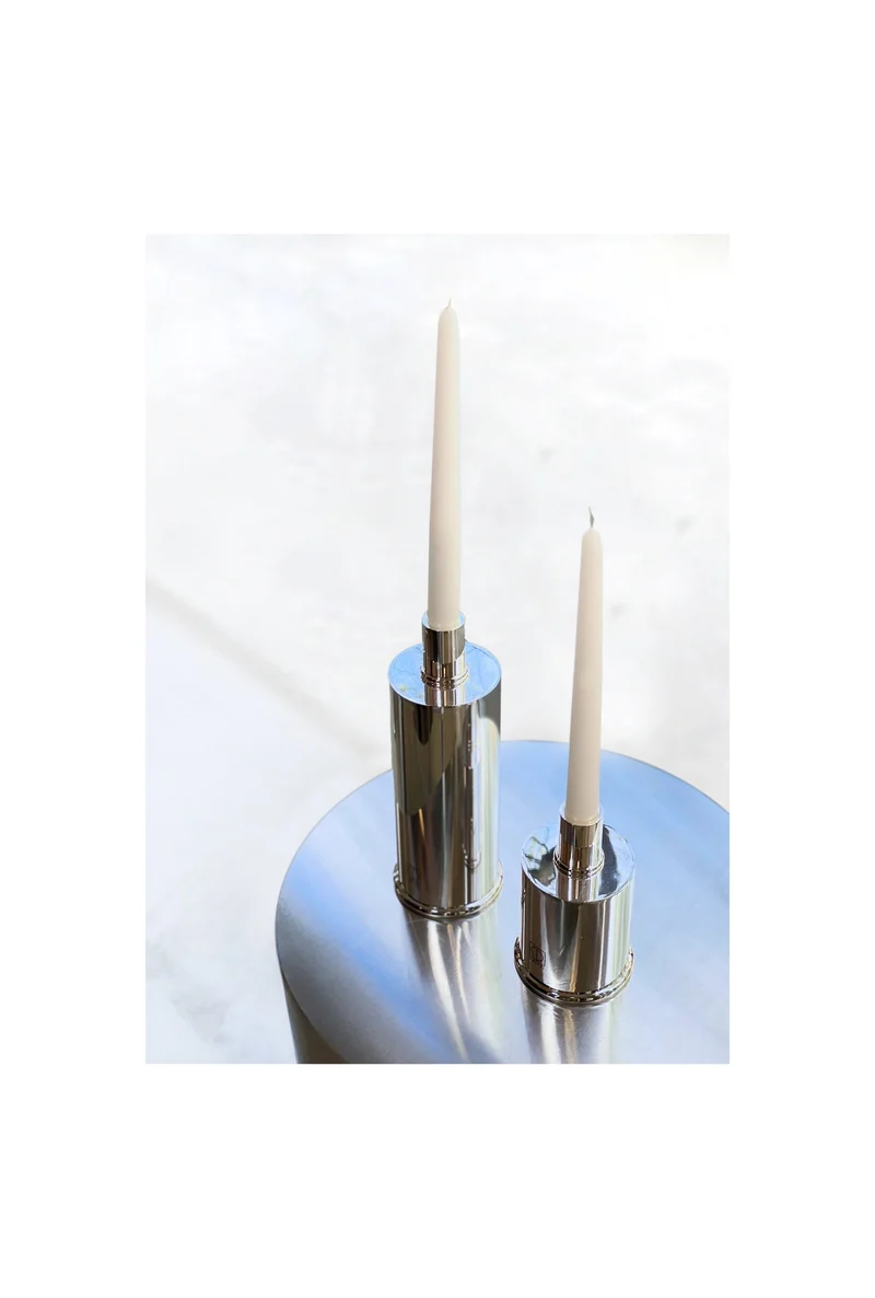Elegant Candle Holders Silver Plated