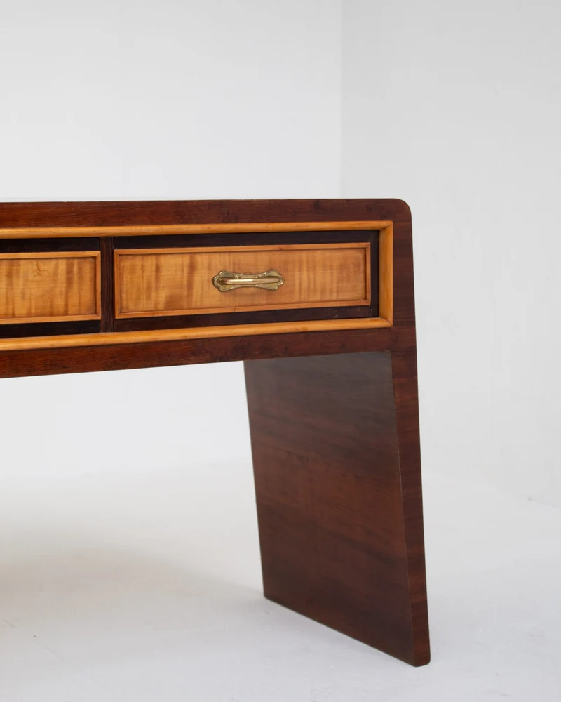 Art Deco Wooden Sideboard/Cabinet/console in Brass