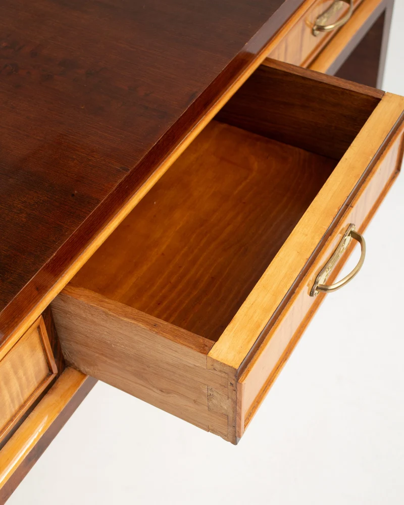 Art Deco Wooden Sideboard/Cabinet/console in Brass