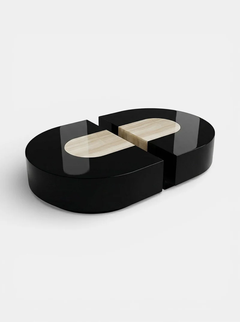 Baci Capsule Black And Ivory Onyx
