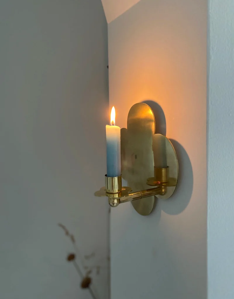 Quatrefoil Candle Sconce D:2023