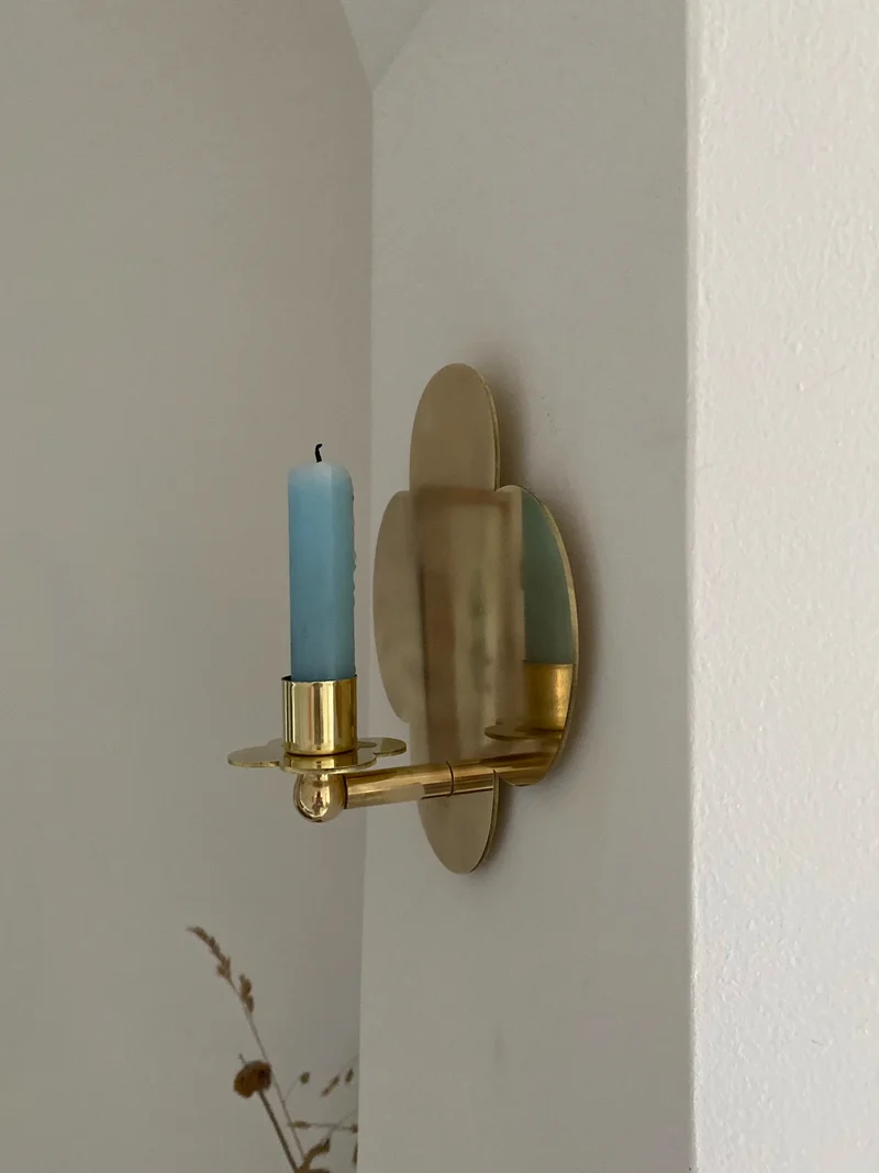 Quatrefoil Candle Sconce D:2023