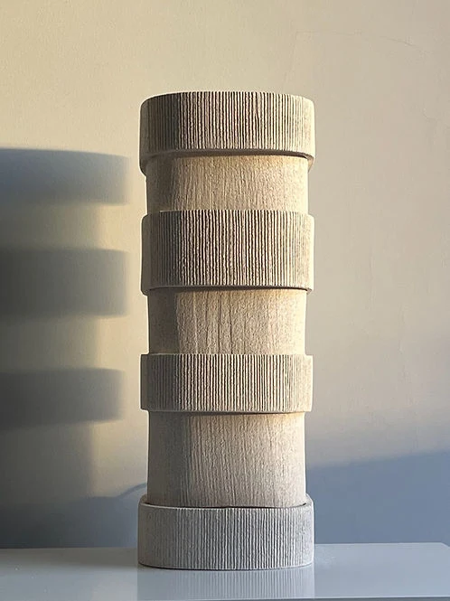 Contemporary Table Lamp in Ceramic