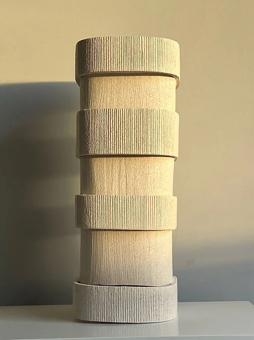 Contemporary Table Lamp in Ceramic