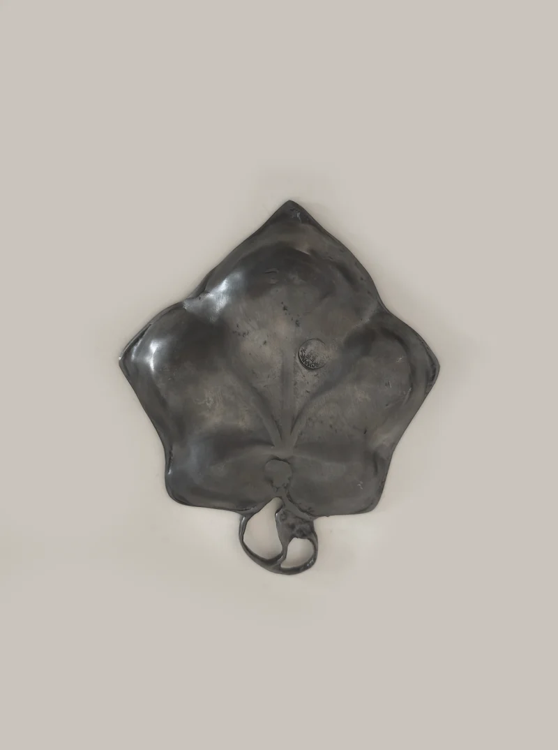 Pewter Leaf Vide Poche