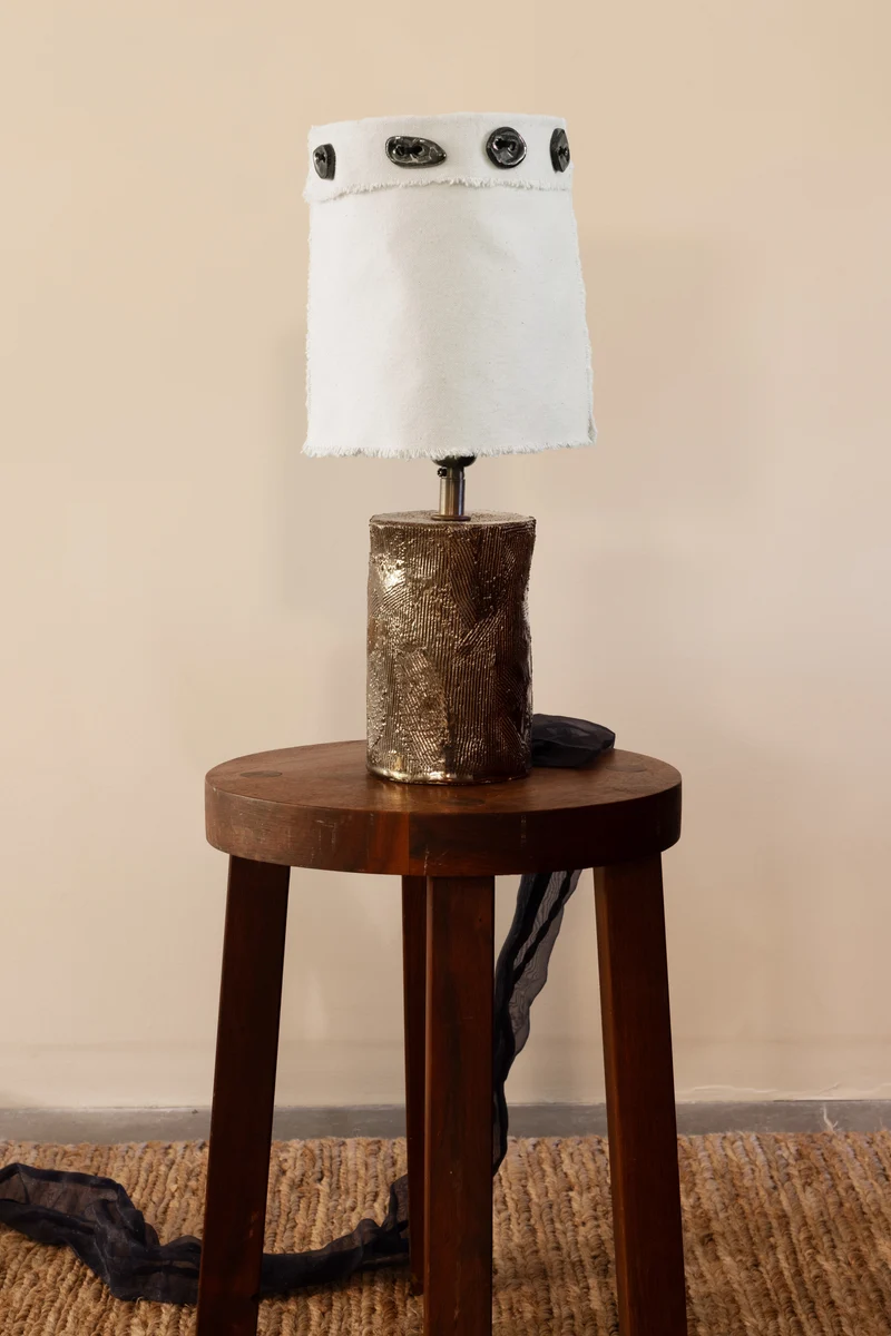 Tender Buttons Ceramic Table Lamp