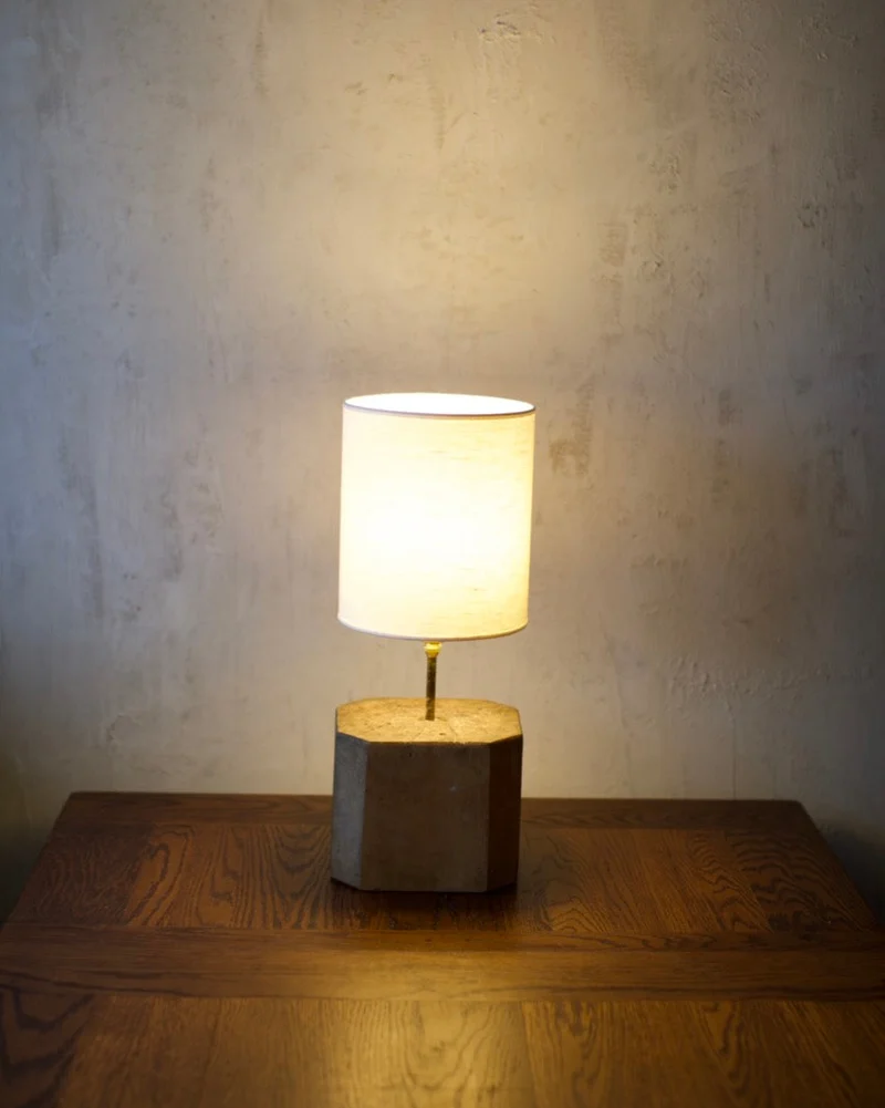 Vintage 1960's Wood Table Lamp
