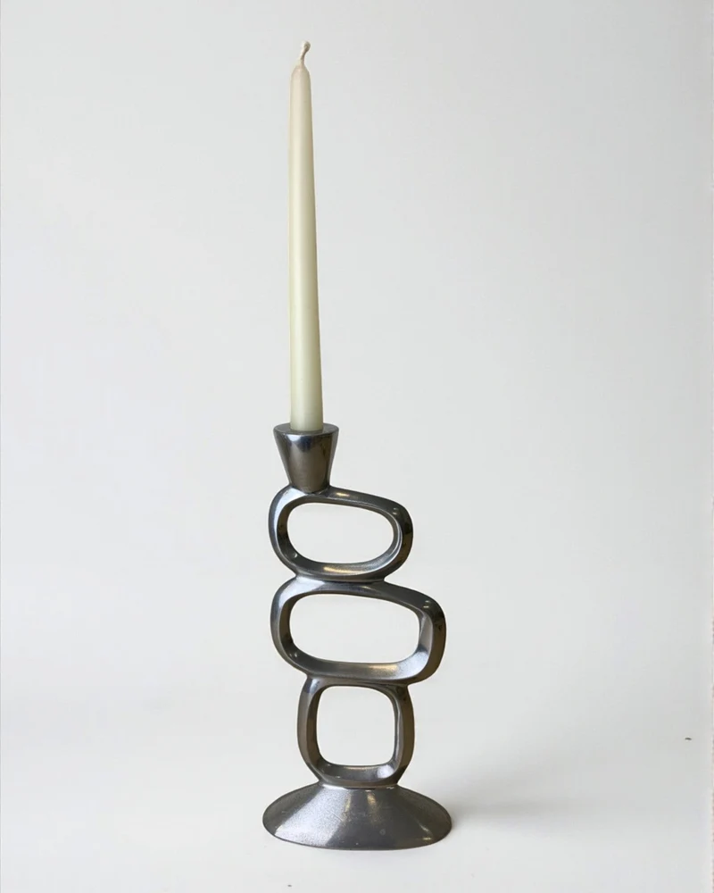Circle Candleholder by Matthew Hilton, 1980's