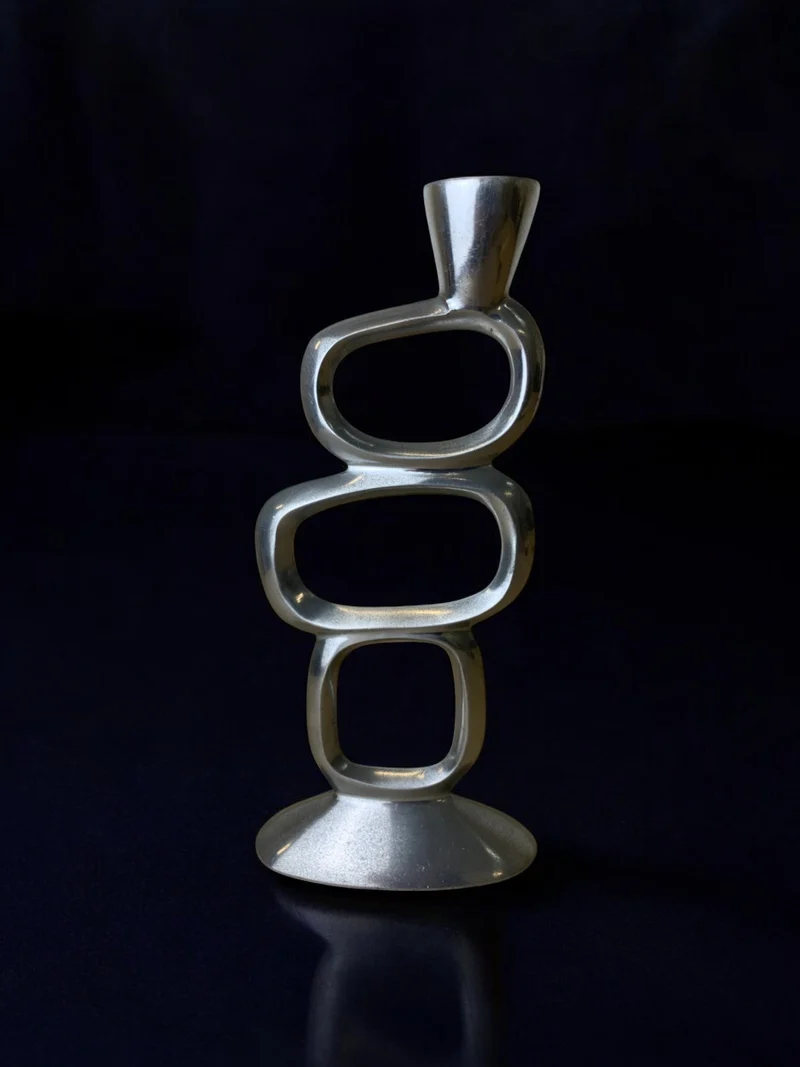 Circle Candleholder by Matthew Hilton, 1980's