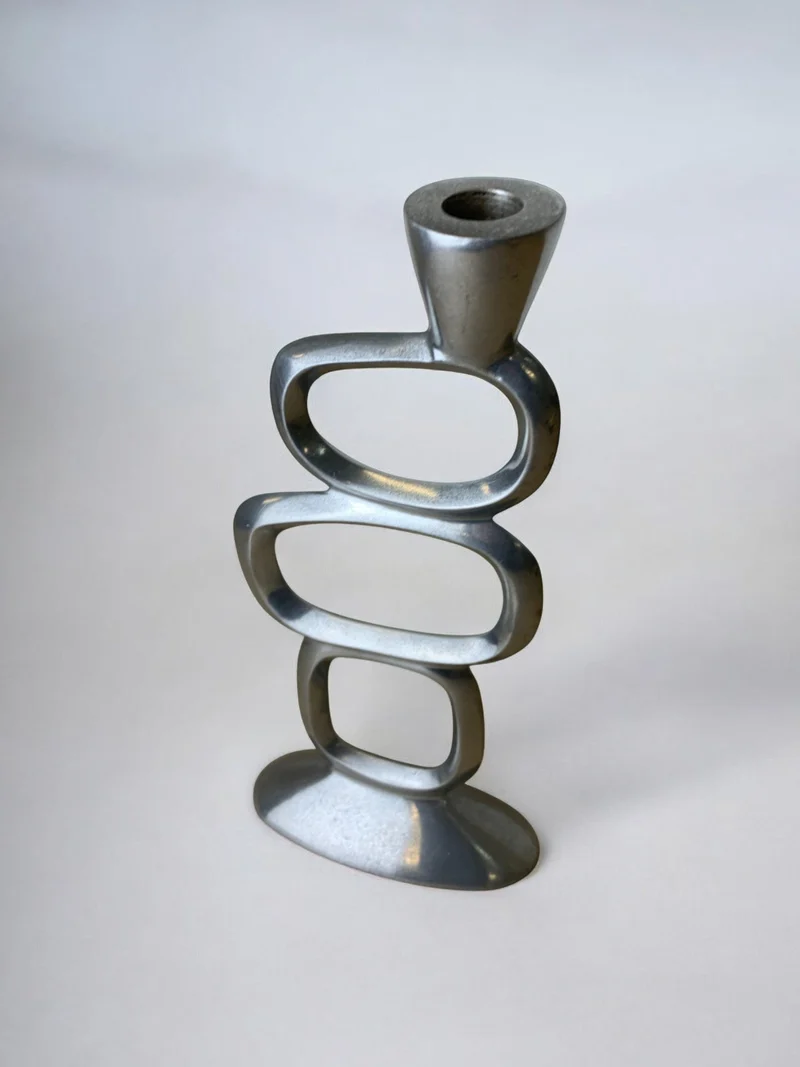 Circle Candleholder by Matthew Hilton, 1980's