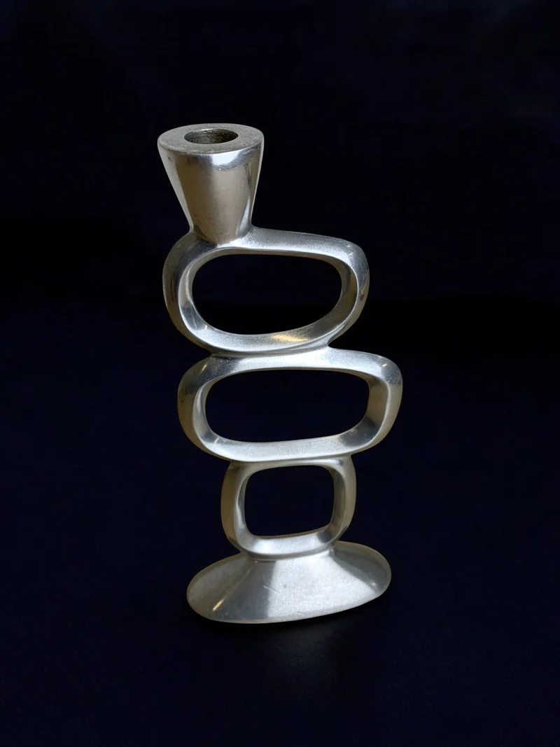 Circle Candleholder by Matthew Hilton, 1980's