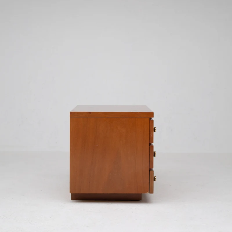 Set of Mid Century Nightstands in Wood