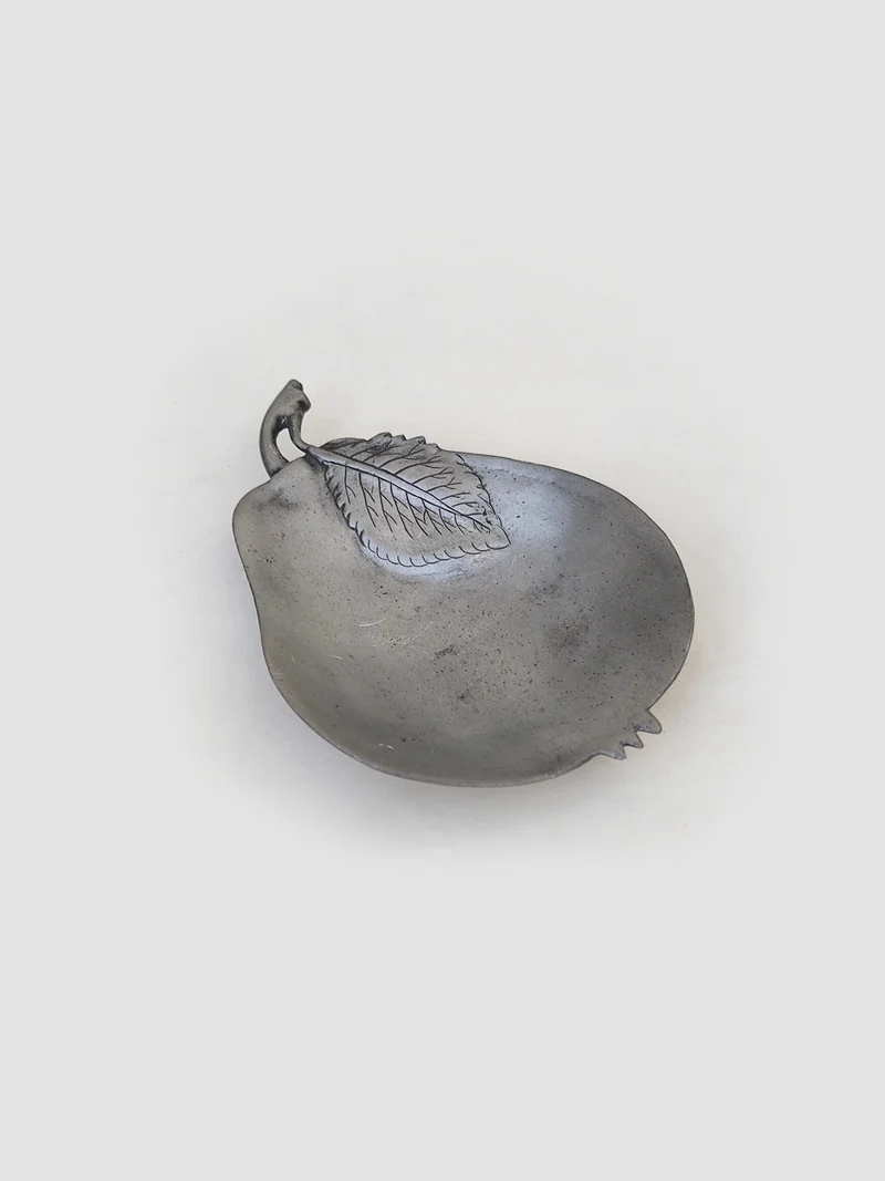 Pear pewter vide poche