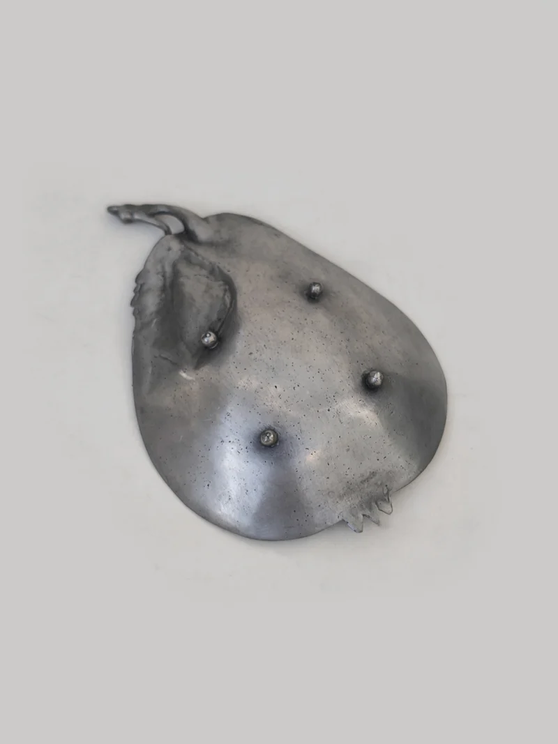 Pear pewter vide poche