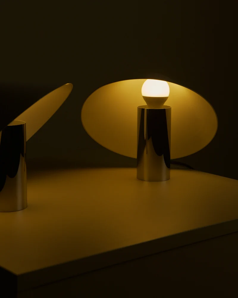 Vintage Pair of "Pulcino" Table Lamp by Sergio Mazza and Giuliana Gramigna for Quattrifolio 70's