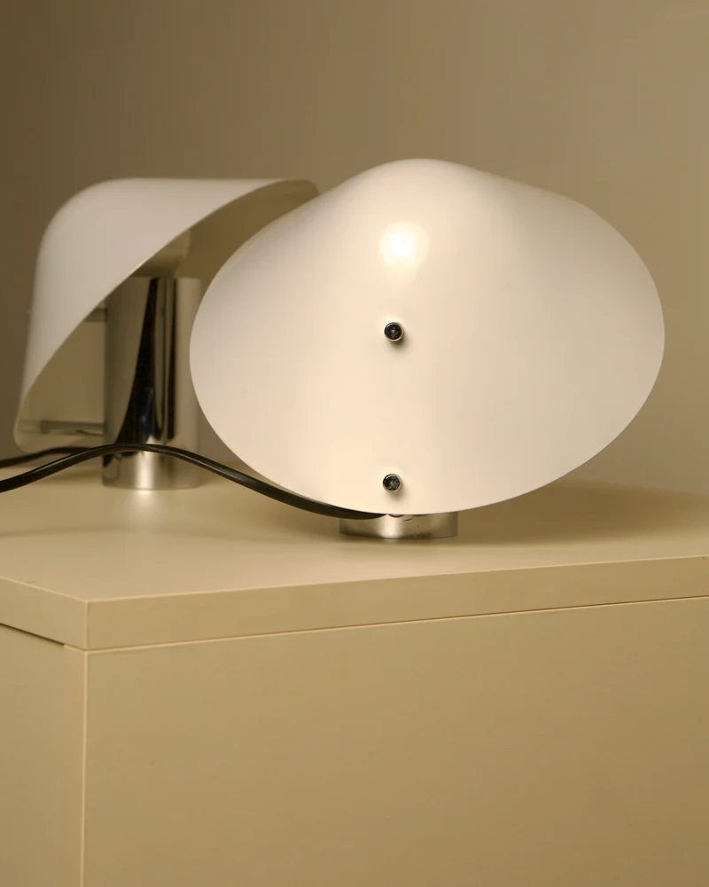 Vintage Pair of "Pulcino" Table Lamp by Sergio Mazza and Giuliana Gramigna for Quattrifolio 70's