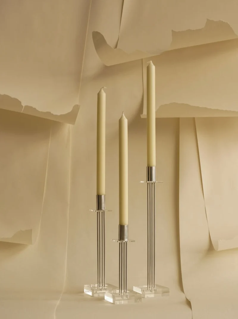 Sleek Candle Holder Set