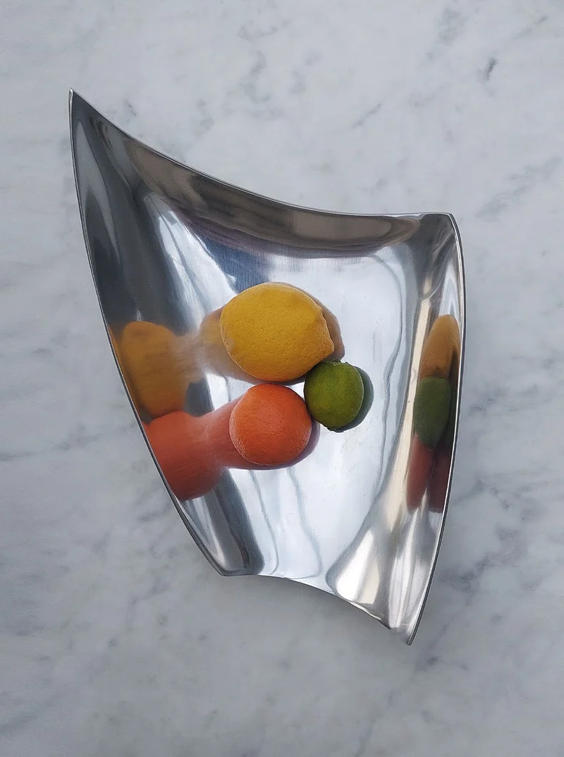 Brass 80's Large Tray