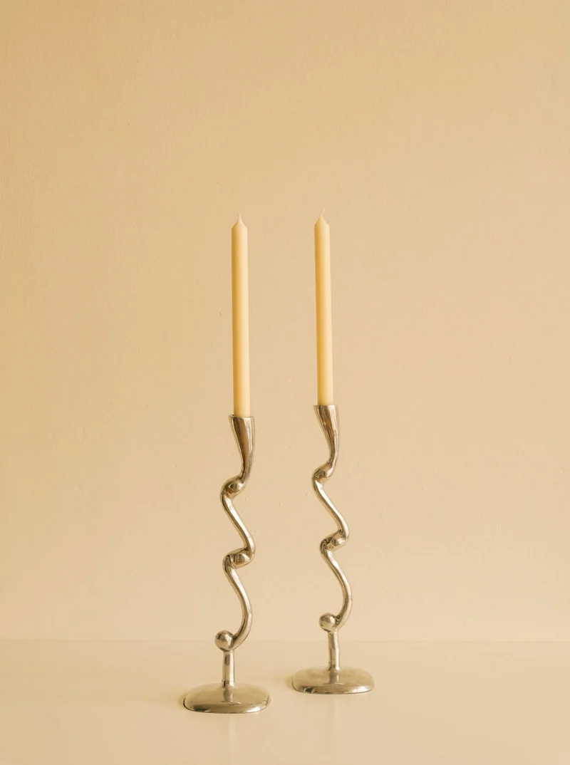 Curly Candleholder