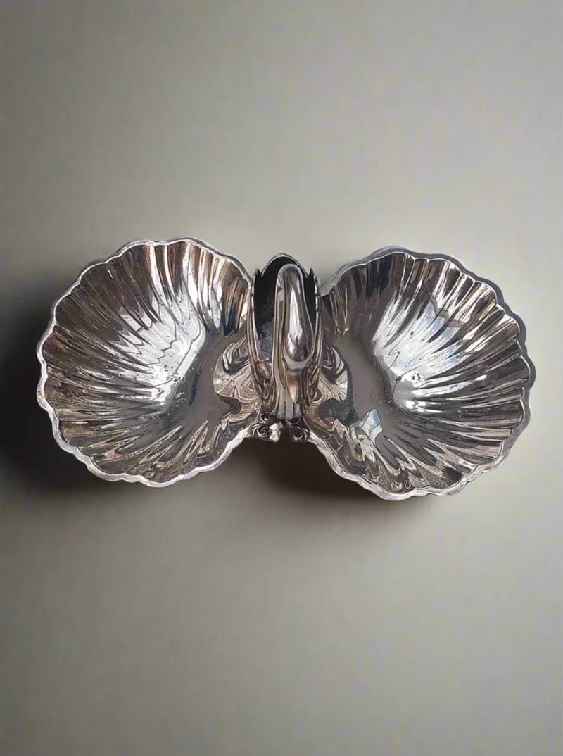 Shell and Swan Dish