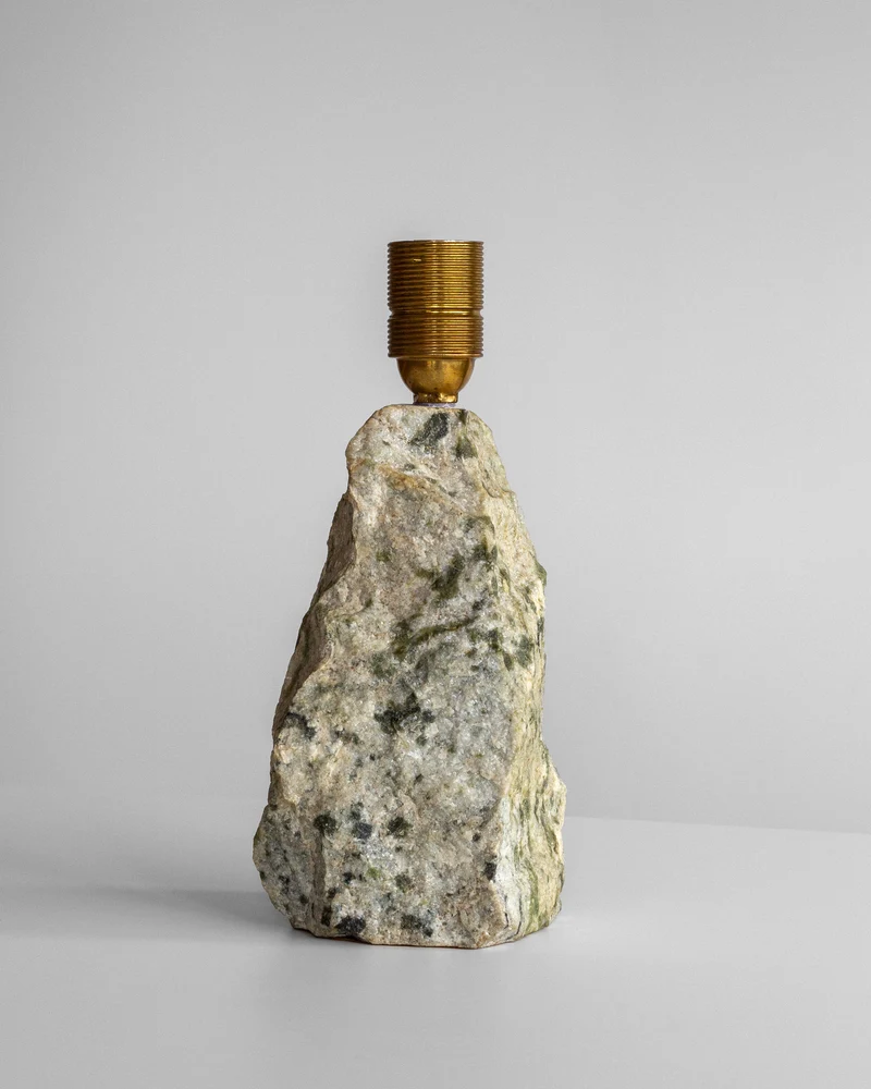 Vintage Marble Stone Table Lamp