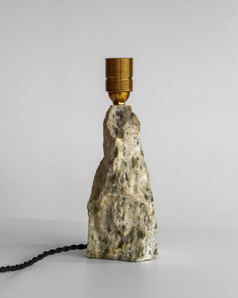 Vintage Marble Stone Table Lamp