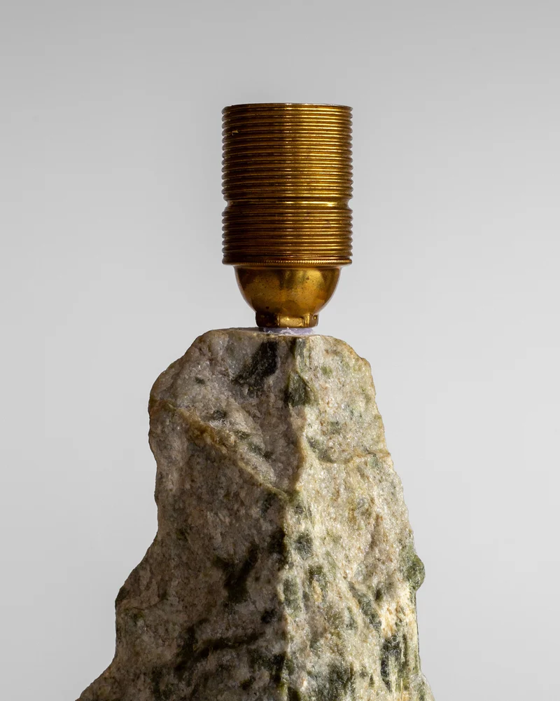 Vintage Marble Stone Table Lamp