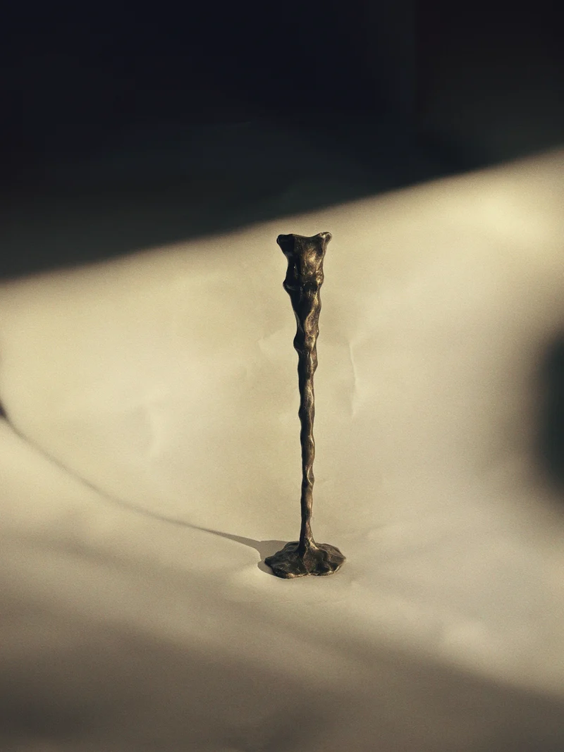 Bronze Candle Holder