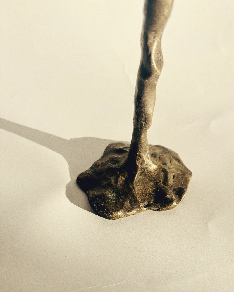 Bronze Candle Holder