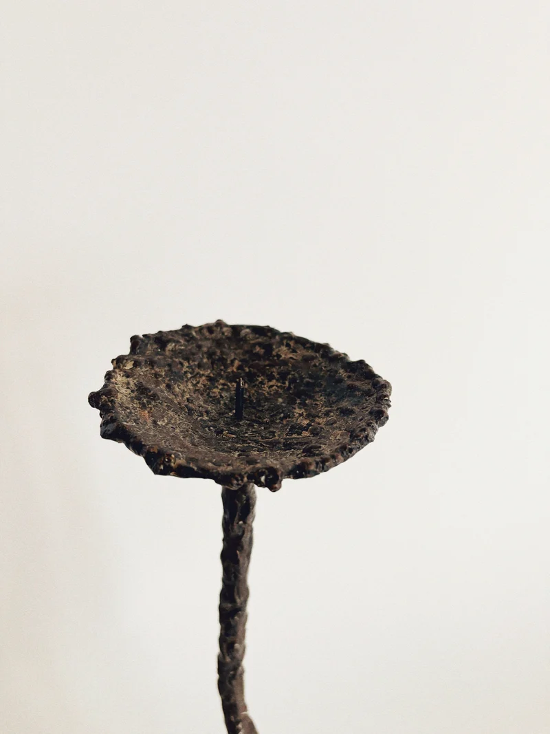 Molten Metal Artisan Candlestick