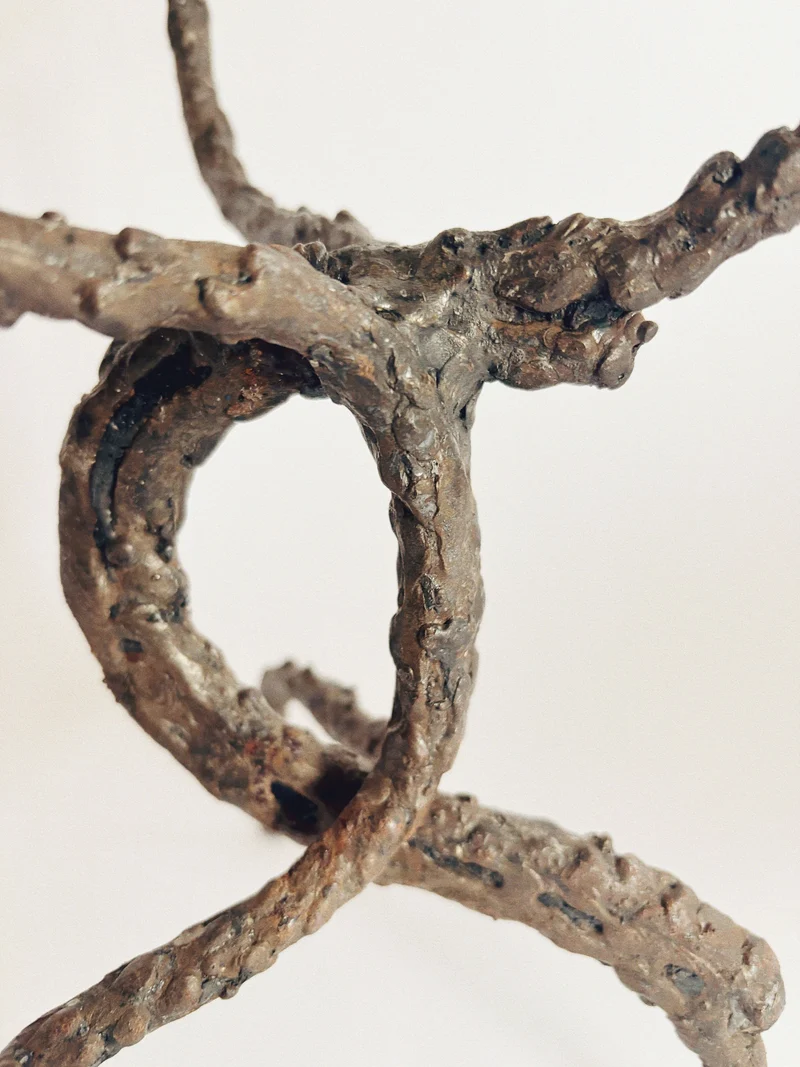 Molten Metal Artisan Candlestick
