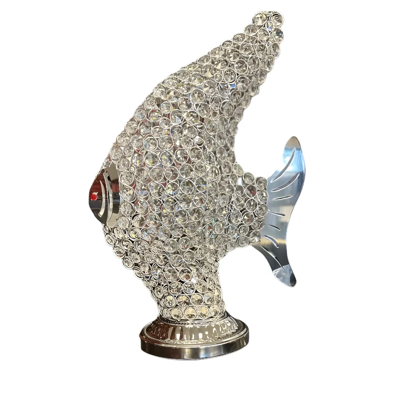 Crystal Angelfish LED Table Lamp