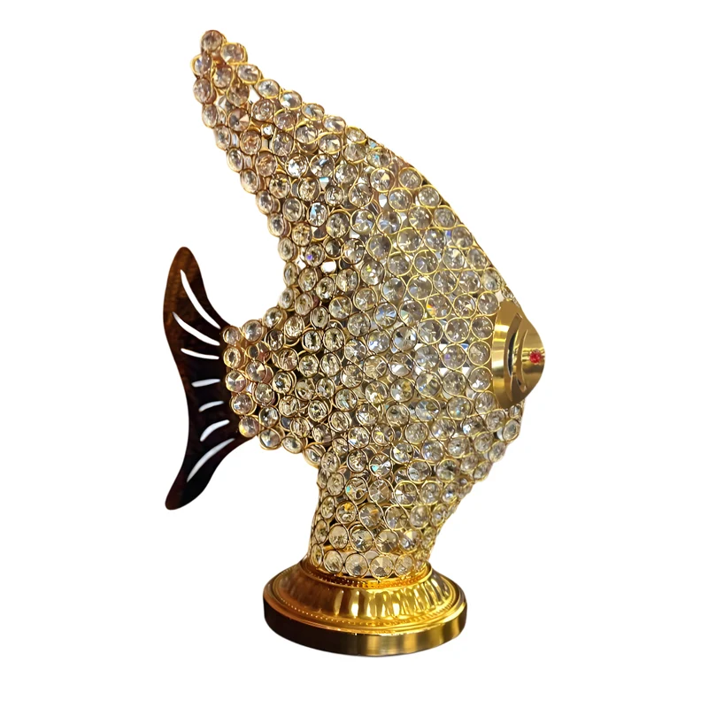 Crystal Angelfish LED Table Lamp