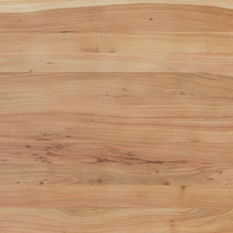 Table rectangulaire June en bois massif d'acacia 6 places