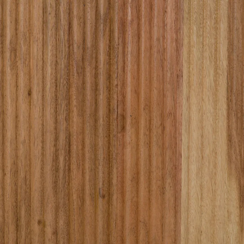 Table rectangulaire June en bois massif d'acacia 6 places