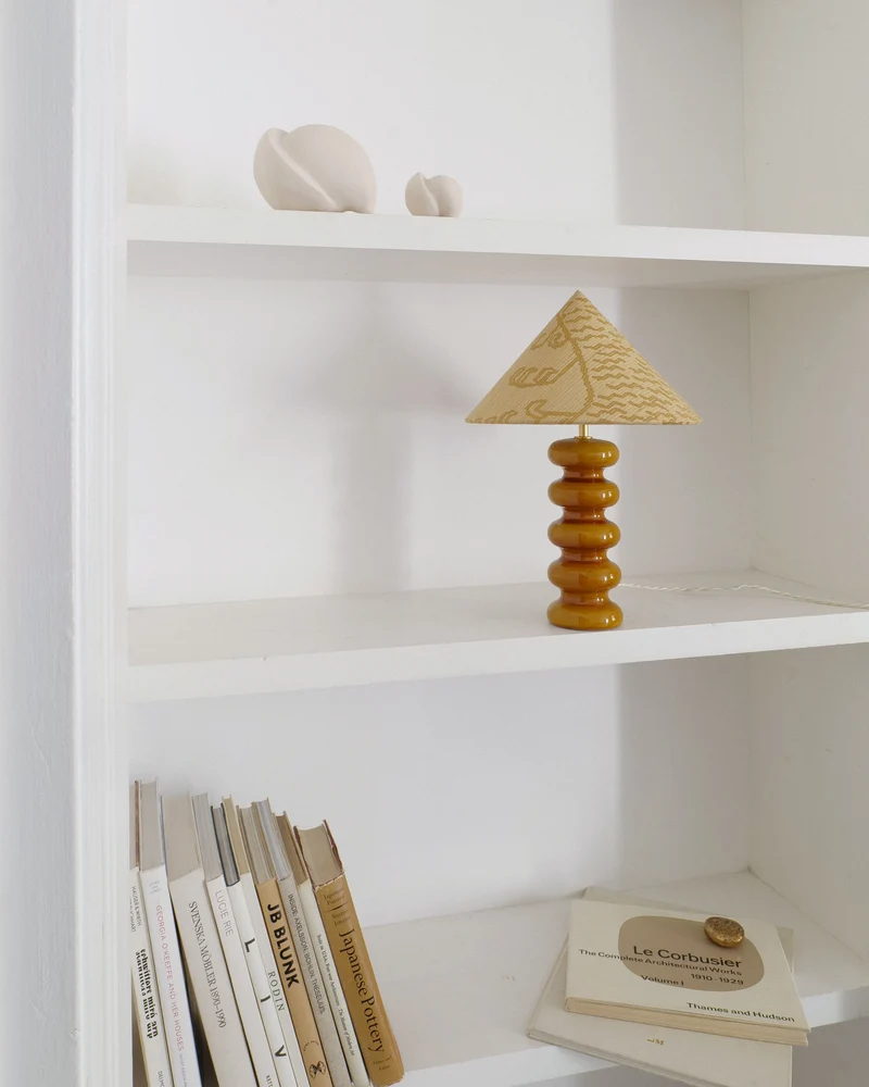 Vintage Sculptural Ceramic Table Lamp, 1970s