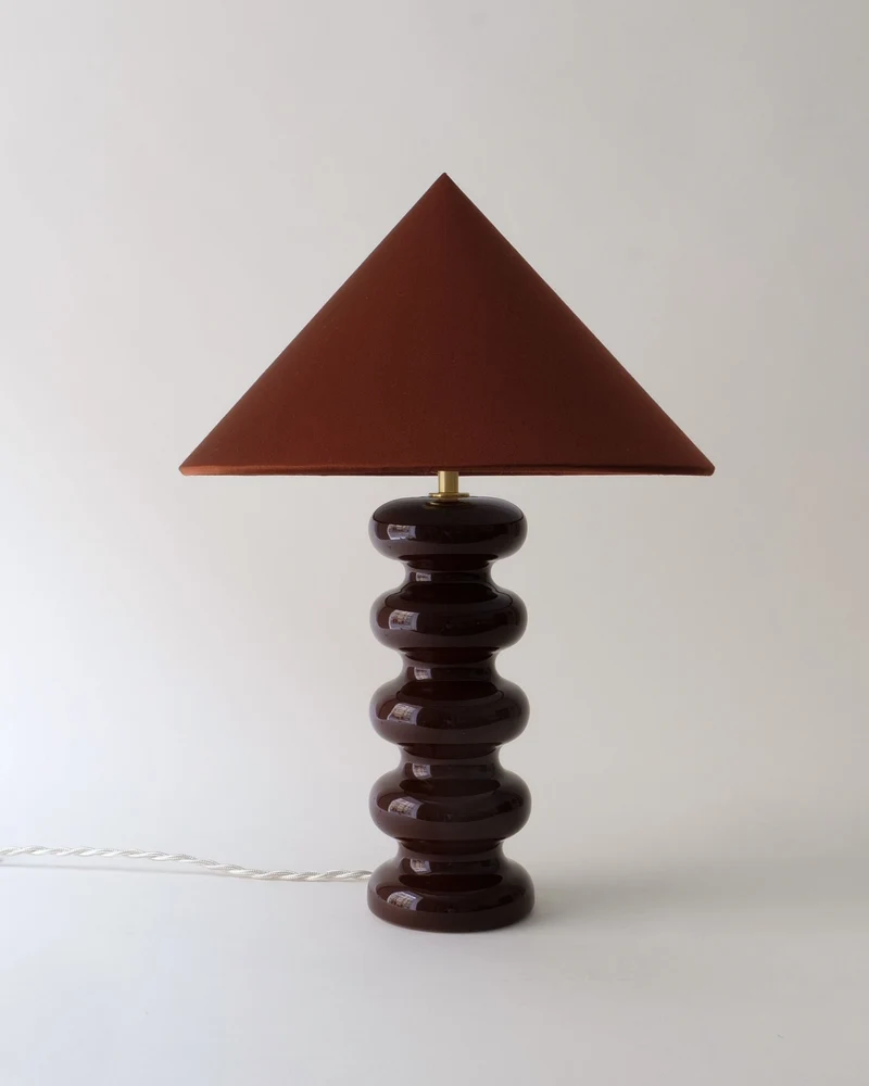 Vintage Sculptural Ceramic Table Lamp, 1970s