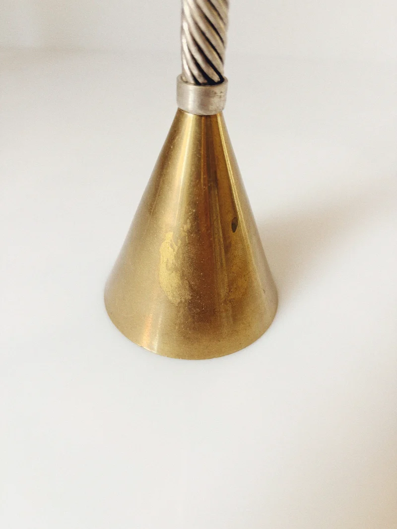Postmodern Metal Candleholders