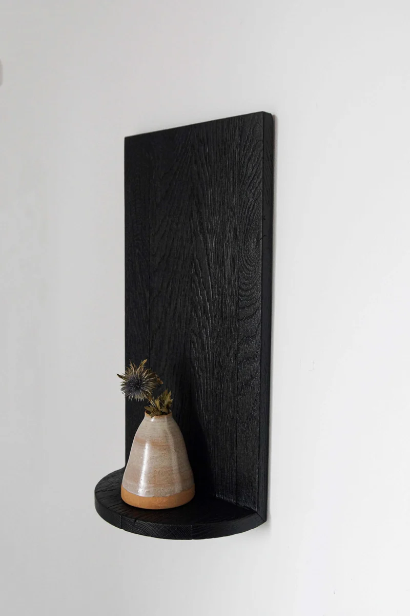 The Megaron - Minimalist Shelf in Wood - Small