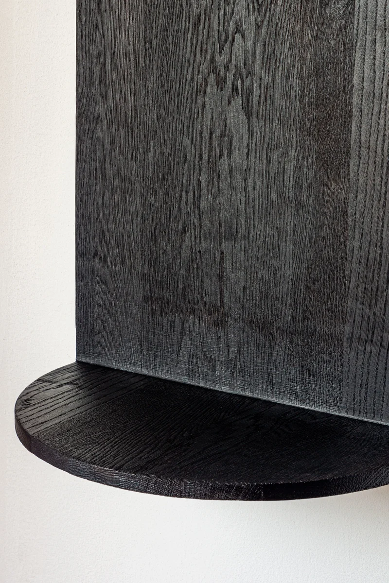 The Megaron - Minimalist Shelf in Wood - Natural Oak Large
