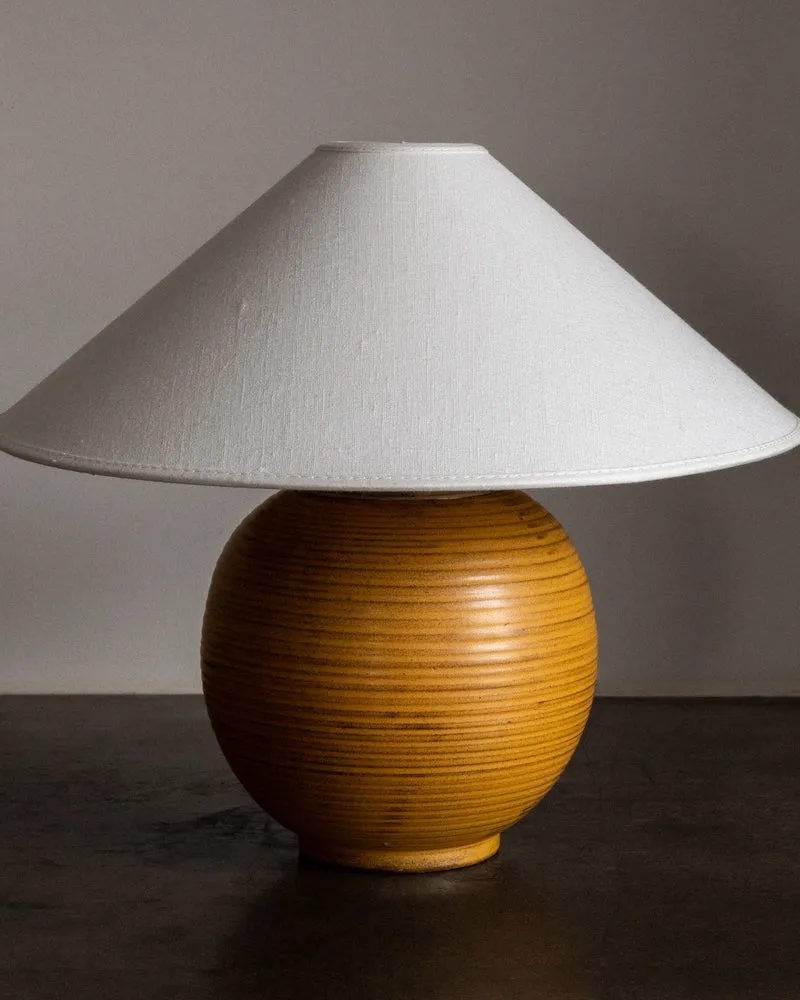 Vintage Ceramic Table Lamp, Sweden 1930s/40s